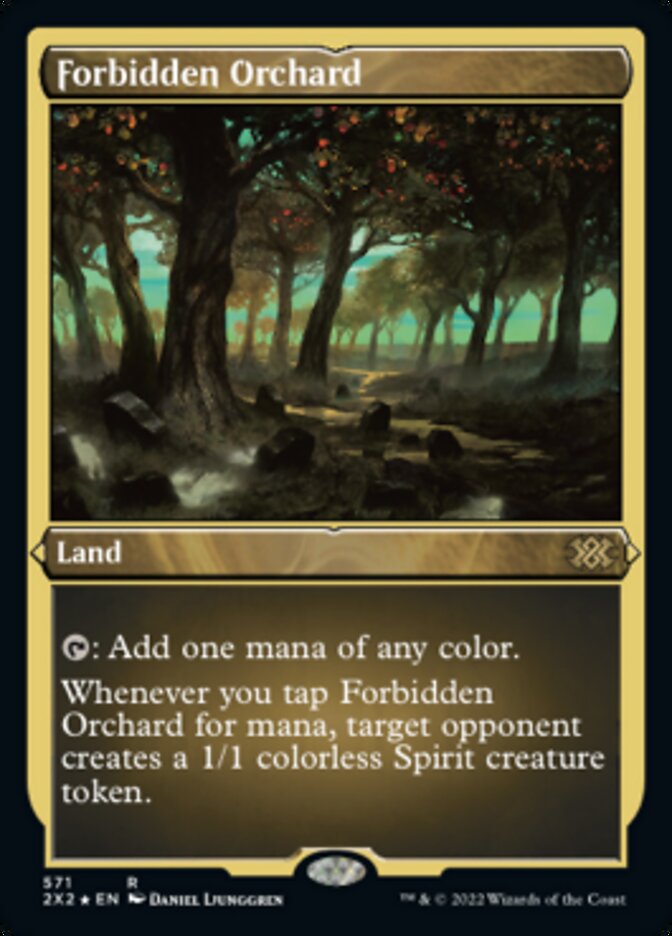 Forbidden Orchard (Foil Etched) [Double Masters 2022] | Lots Moore NSW