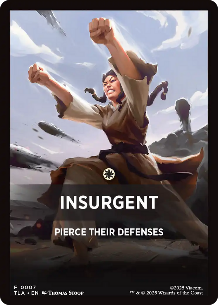 Insurgent Theme Card [Avatar: The Last Airbender Tokens] | Lots Moore NSW