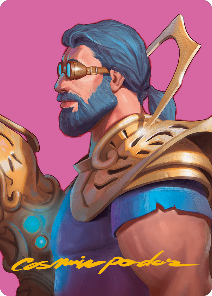 Satya, Aetherflux Genius Art Card (Gold-Stamped Signature) [Modern Horizons 3 Art Series] | Lots Moore NSW