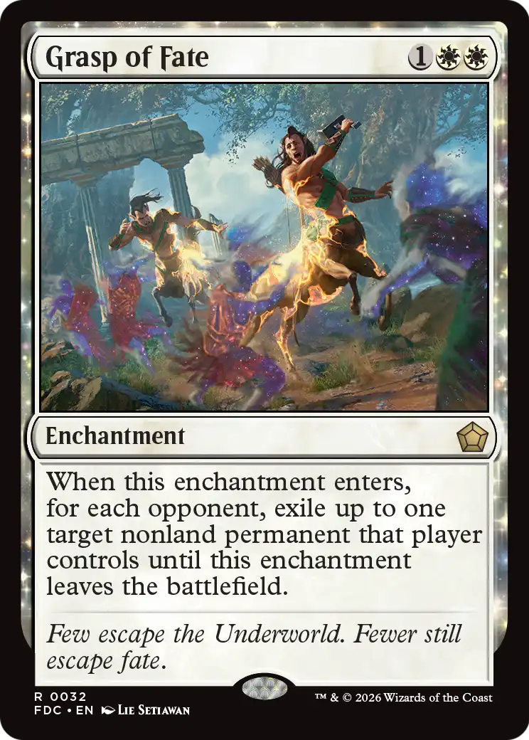 Grasp of Fate [Foundations Commander] | Lots Moore NSW