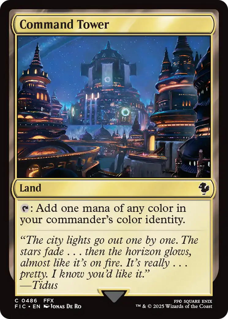 Command Tower (0486) [FINAL FANTASY Commander] | Lots Moore NSW