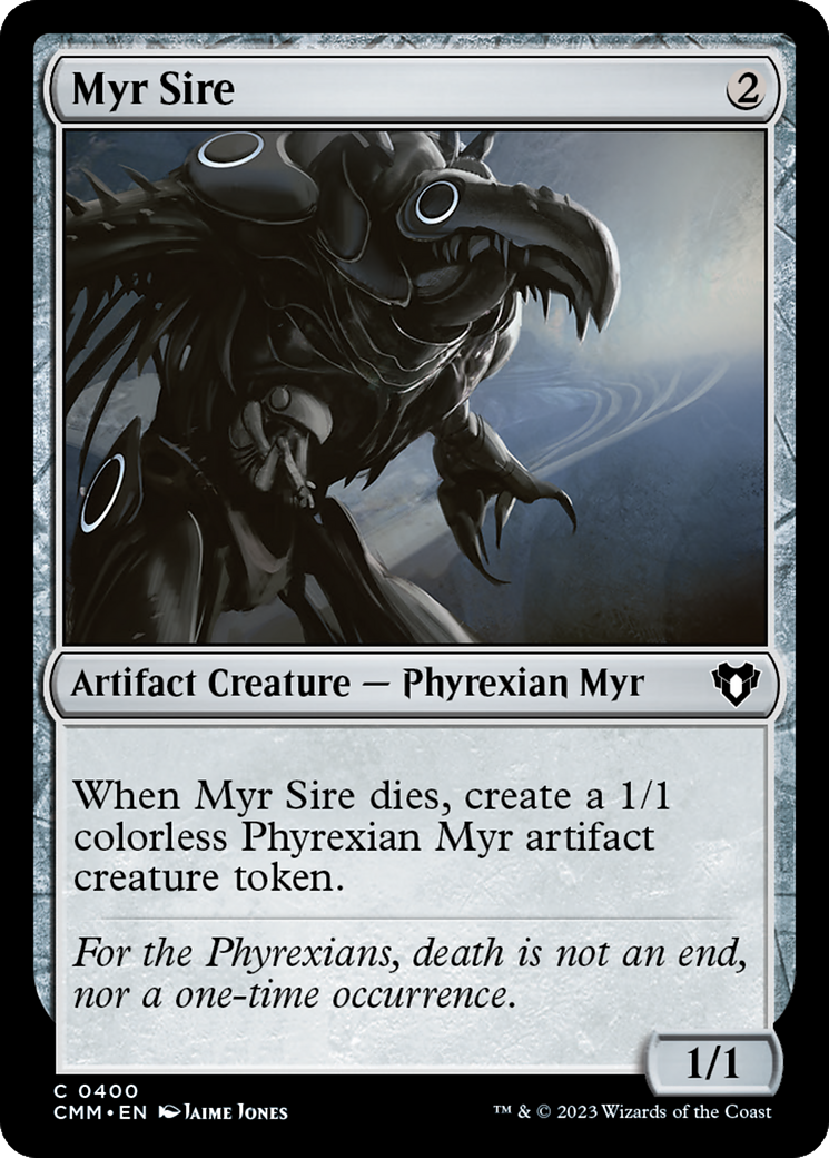 Myr Sire [Commander Masters] | Lots Moore NSW