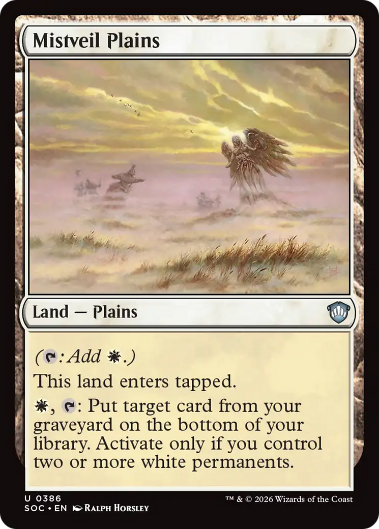 Mistveil Plains [Secrets of Strixhaven Commander] | Lots Moore NSW