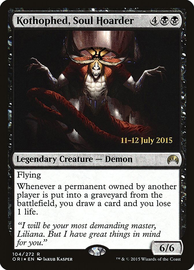 Kothophed, Soul Hoarder [Magic Origins Prerelease Promos] | Lots Moore NSW