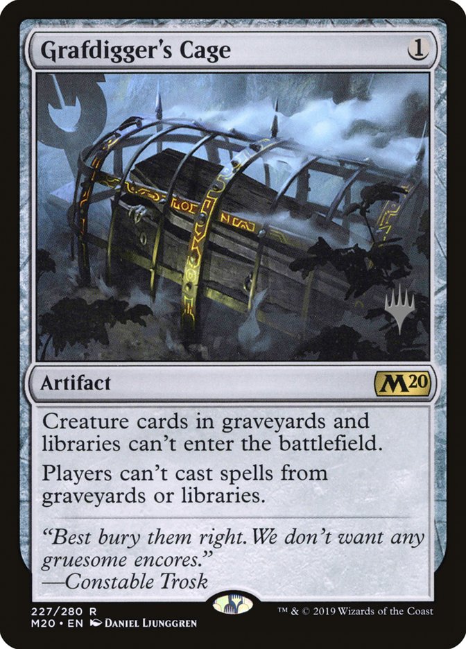 Grafdigger's Cage (Promo Pack) [Core Set 2020 Promos] | Lots Moore NSW