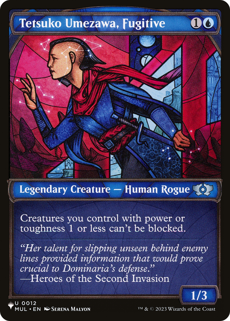 Tetsuko Umezawa, Fugitive (MUL) [The List] | Lots Moore NSW