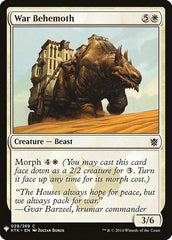 War Behemoth [Mystery Booster] | Lots Moore NSW