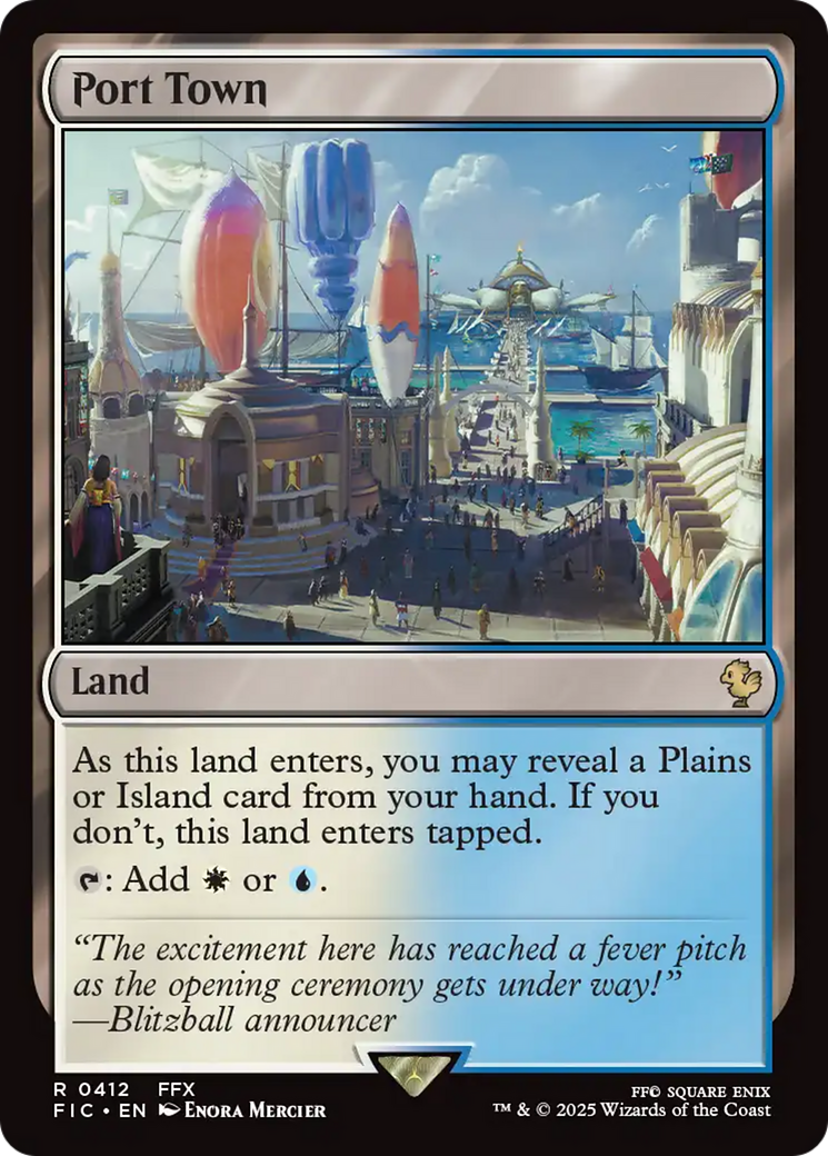 Port Town [FINAL FANTASY Commander] | Lots Moore NSW