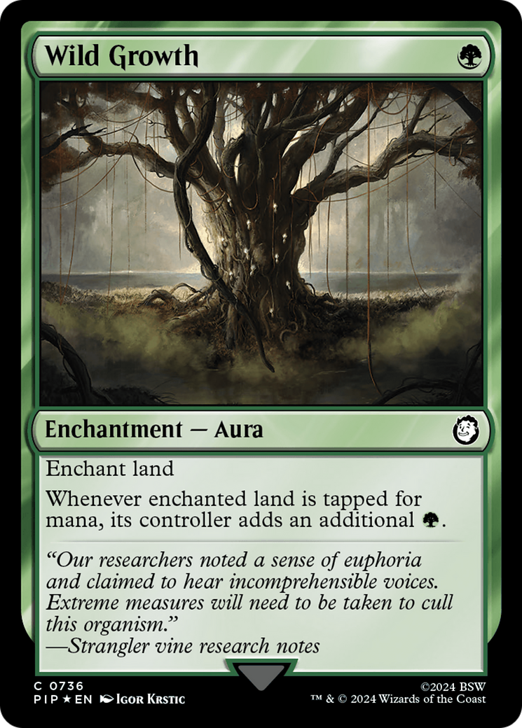 Wild Growth (Surge Foil) [Fallout] | Lots Moore NSW
