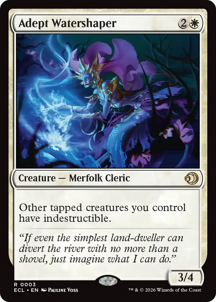Adept Watershaper [Lorwyn Eclipsed] | Lots Moore NSW