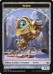 Servo // Dragon Double-Sided Token [Challenger Decks 2020 Tokens] | Lots Moore NSW