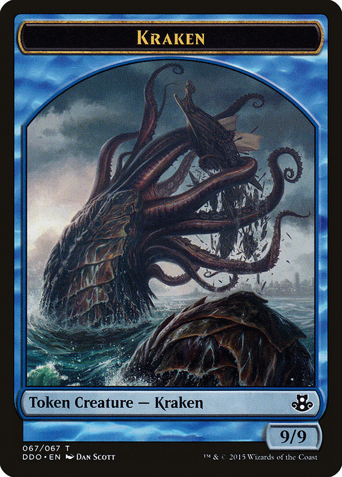 Kraken Token [Duel Decks: Elspeth vs. Kiora] | Lots Moore NSW