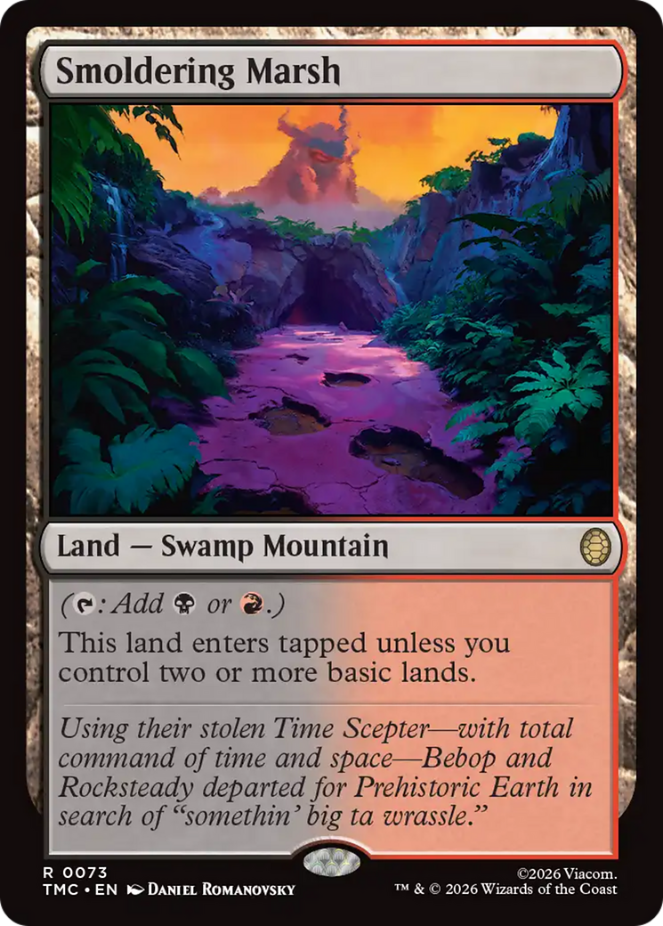Smoldering Marsh [Teenage Mutant Ninja Turtles Commander] | Lots Moore NSW