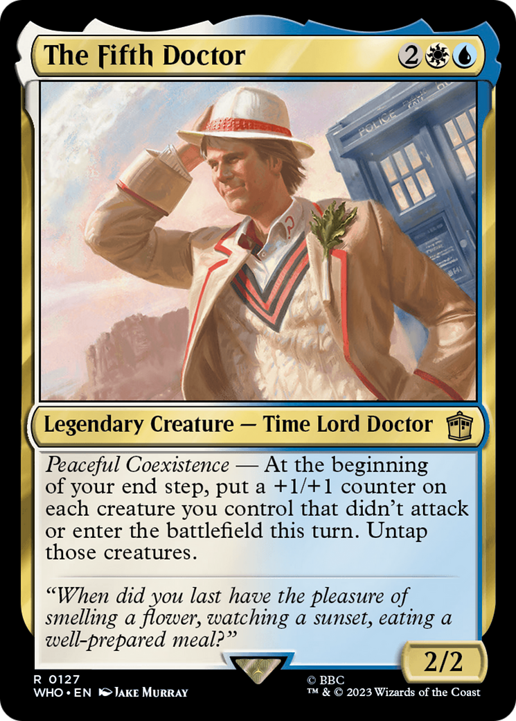 The Fifth Doctor [Doctor Who] | Lots Moore NSW