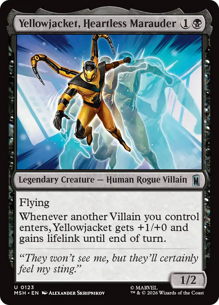 Yellowjacket, Heartless Marauder [Marvel Super Heroes] | Lots Moore NSW