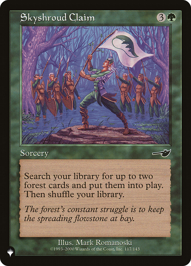 Skyshroud Claim [The List] | Lots Moore NSW