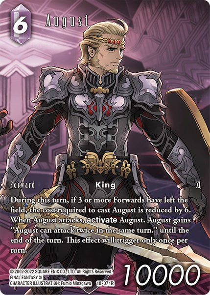 August (Full Art) [Resurgence of Power] | Lots Moore NSW