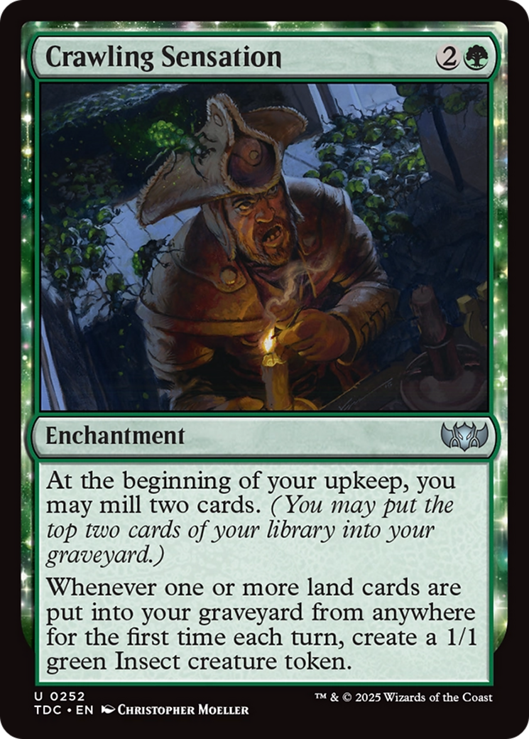 Crawling Sensation [Tarkir: Dragonstorm Commander] | Lots Moore NSW