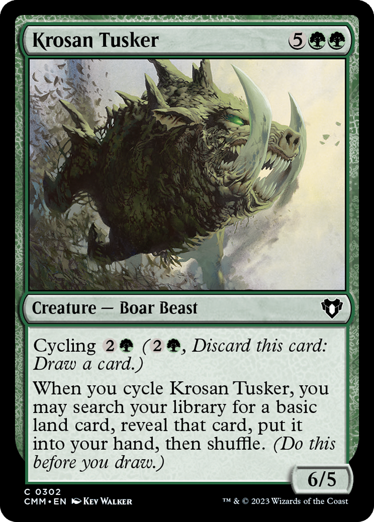 Krosan Tusker [Commander Masters] | Lots Moore NSW