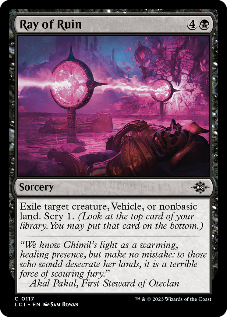 Ray of Ruin [The Lost Caverns of Ixalan] | Lots Moore NSW