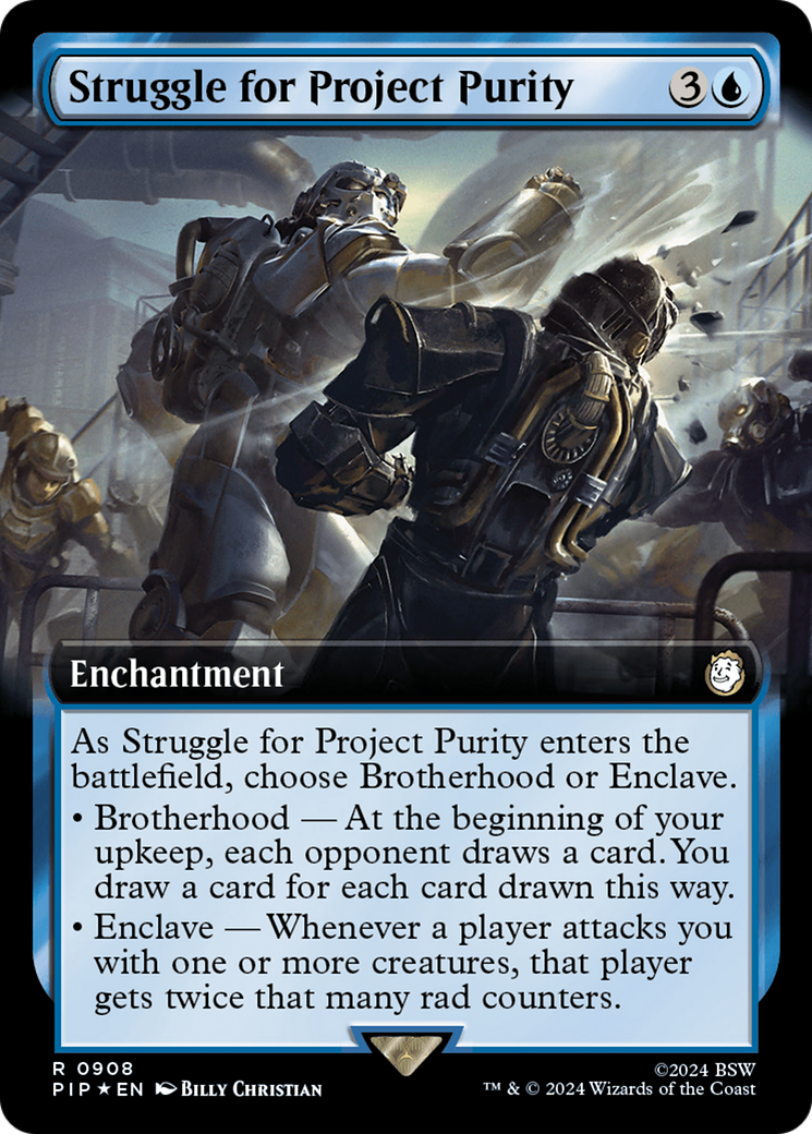 Struggle for Project Purity (Extended Art) (Surge Foil) [Fallout] | Lots Moore NSW