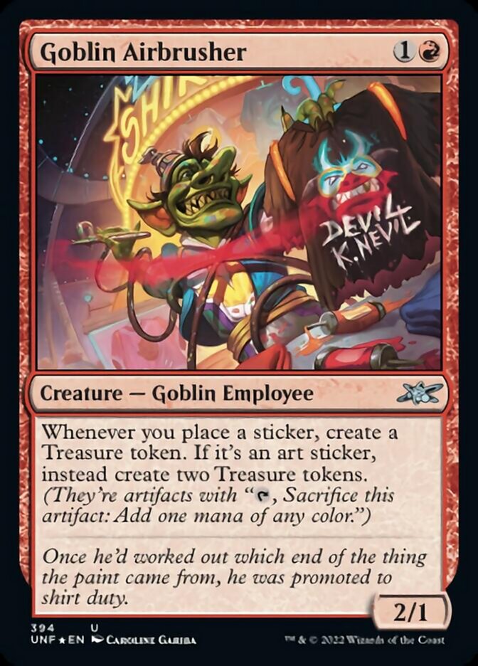Goblin Airbrusher (Galaxy Foil) [Unfinity] | Lots Moore NSW