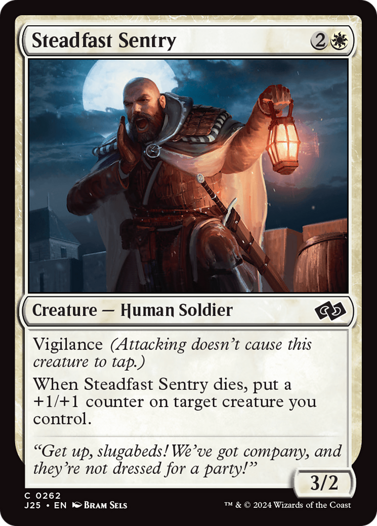 Steadfast Sentry [Foundations Jumpstart] | Lots Moore NSW