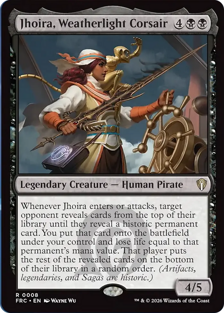 Jhoira, Weatherlight Corsair [Reality Fracture Commander] | Lots Moore NSW