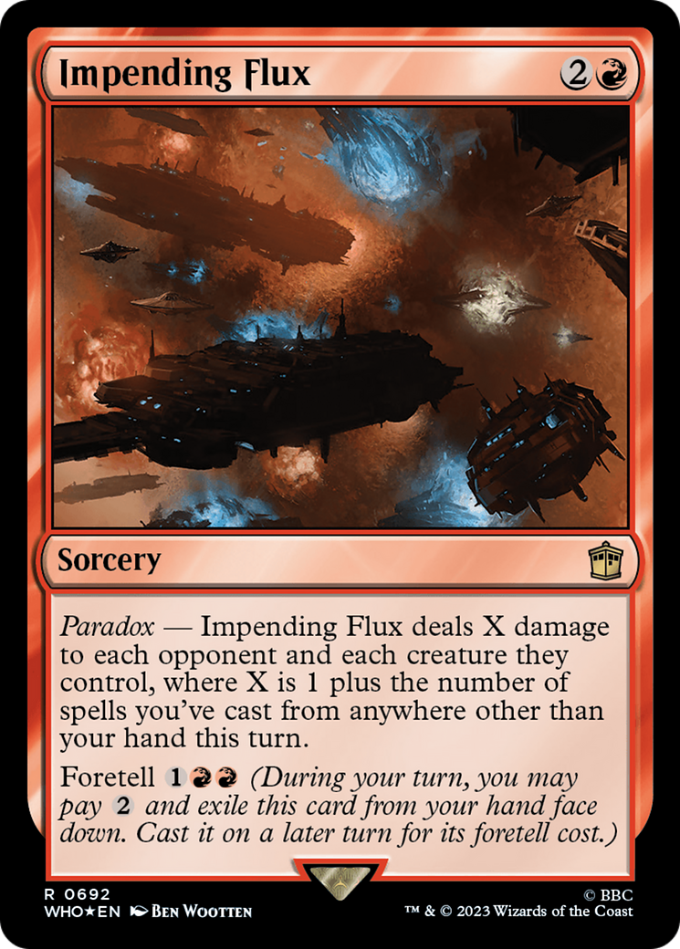 Impending Flux (Surge Foil) [Doctor Who] | Lots Moore NSW