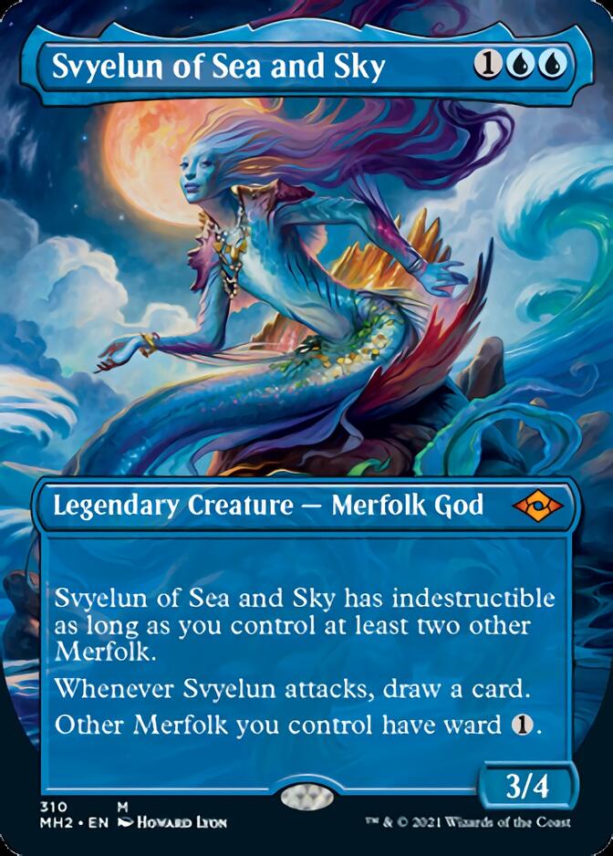 Svyelun of Sea and Sky (Borderless Alternate Art) [Modern Horizons 2] | Lots Moore NSW