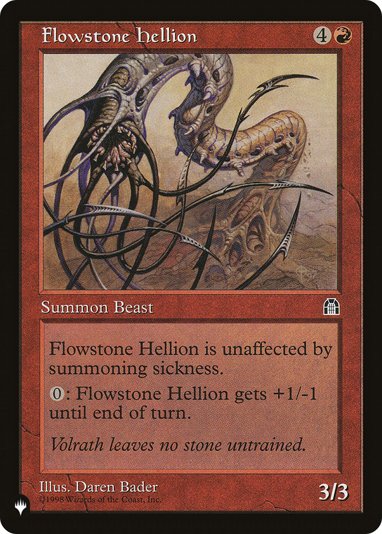 Flowstone Hellion [The List] | Lots Moore NSW