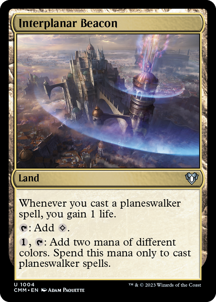 Interplanar Beacon [Commander Masters] | Lots Moore NSW