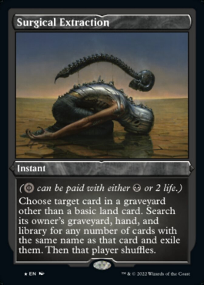 Surgical Extraction (Foil Etched) [Double Masters 2022] | Lots Moore NSW