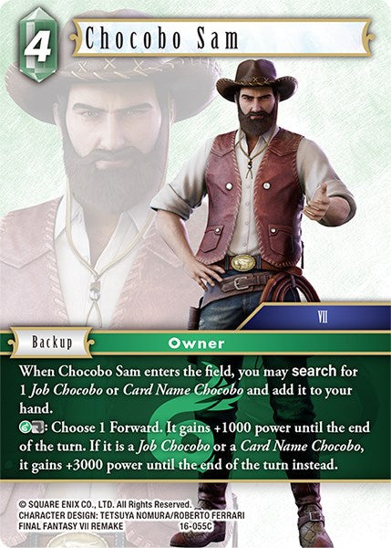 Chocobo Sam [Emissaries of Light] | Lots Moore NSW