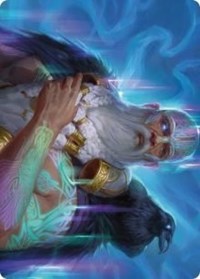 Alrund, God of the Cosmos Art Card [Kaldheim Art Series] | Lots Moore NSW