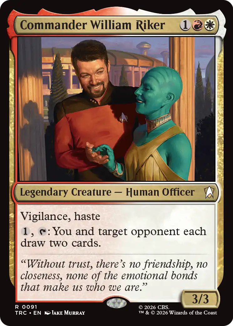 Commander William Riker [Star Trek Commander] | Lots Moore NSW