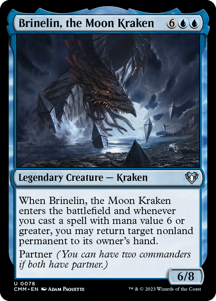 Brinelin, the Moon Kraken [Commander Masters] | Lots Moore NSW