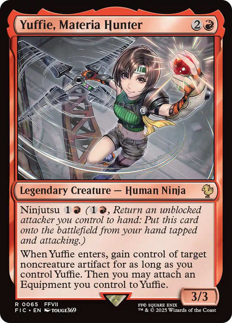 Yuffie, Materia Hunter [FINAL FANTASY Commander] | Lots Moore NSW