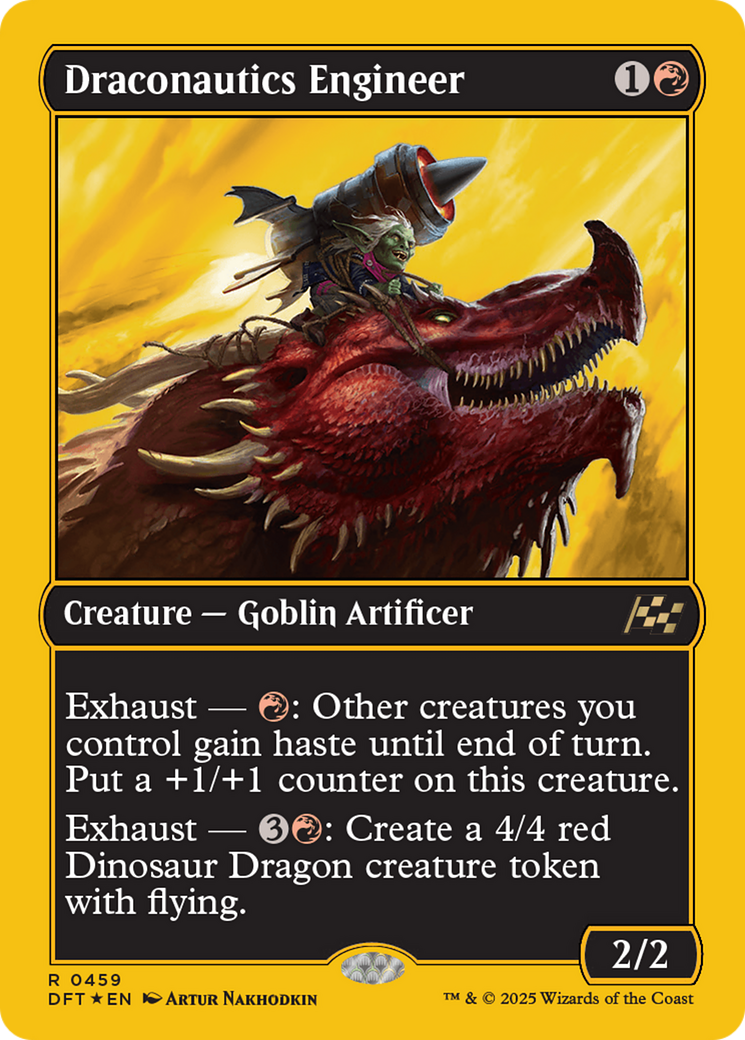 Draconautics Engineer (First-Place Foil) [Aetherdrift] | Lots Moore NSW