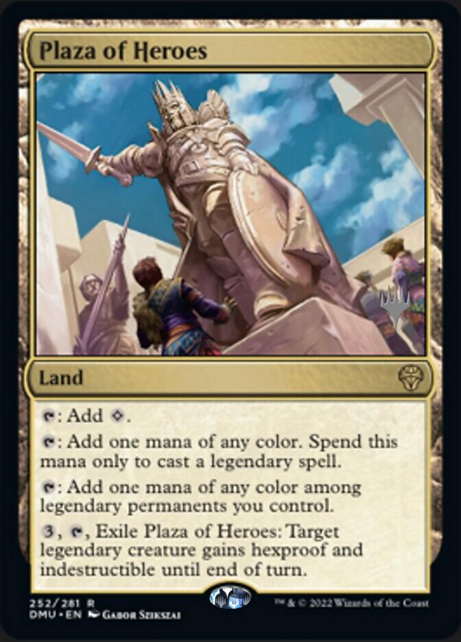 Plaza of Heroes (Promo Pack) [Dominaria United Promos] | Lots Moore NSW