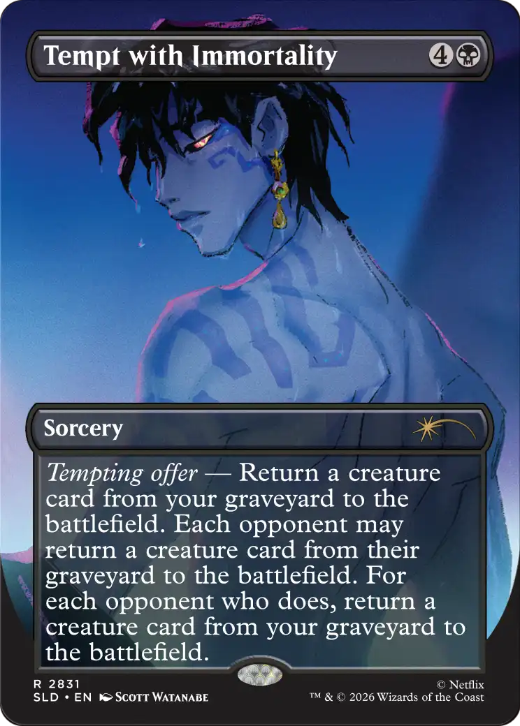 Tempt with Immortality [Secret Lair Drop Series] | Lots Moore NSW