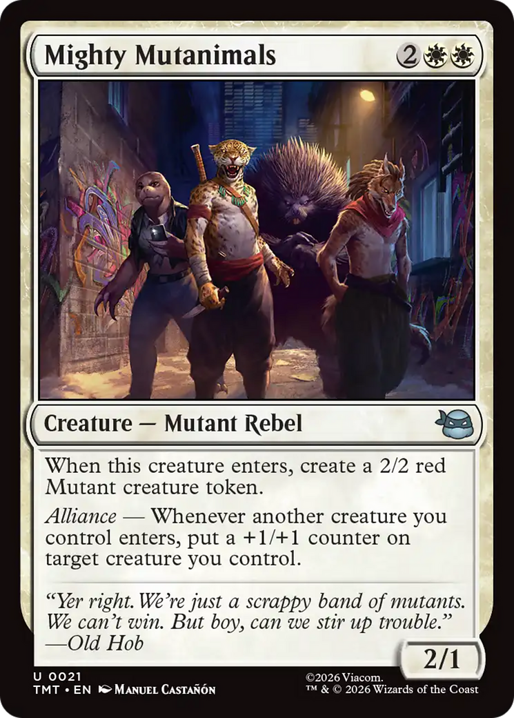 Mighty Mutanimals [Teenage Mutant Ninja Turtles] | Lots Moore NSW