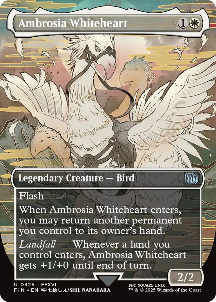 Ambrosia Whiteheart (Borderless) [FINAL FANTASY] | Lots Moore NSW