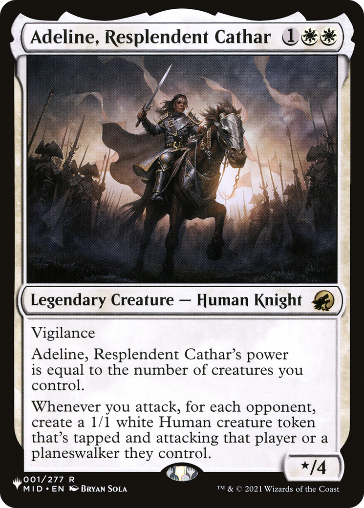 Adeline, Resplendent Cathar [The List] | Lots Moore NSW