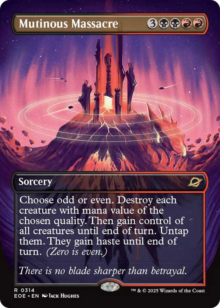 Mutinous Massacre (Borderless) [Edge of Eternities] | Lots Moore NSW