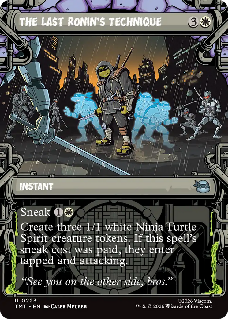 The Last Ronin's Technique (Showcase) [Teenage Mutant Ninja Turtles] | Lots Moore NSW