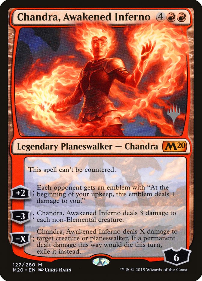 Chandra, Awakened Inferno (Promo Pack) [Core Set 2020 Promos] | Lots Moore NSW