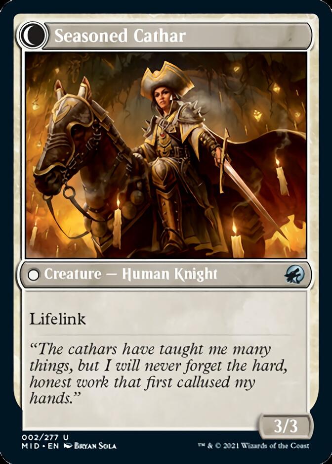 Ambitious Farmhand // Seasoned Cathar [Innistrad: Midnight Hunt] | Lots Moore NSW