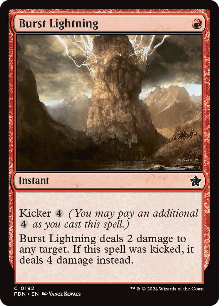 Burst Lightning [Foundations] | Lots Moore NSW