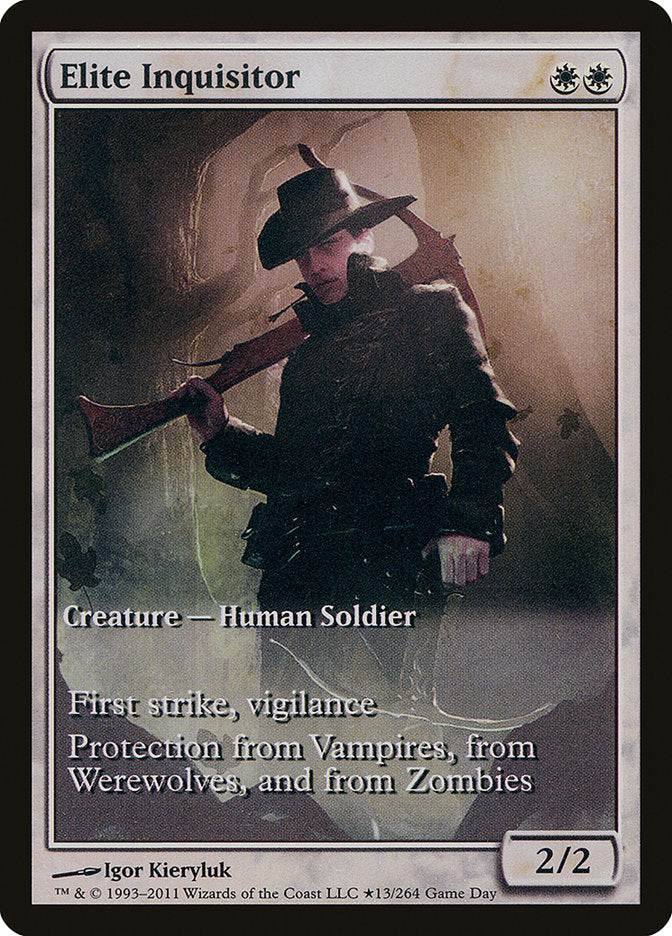 Elite Inquisitor (Game Day) [Innistrad Promos] | Lots Moore NSW